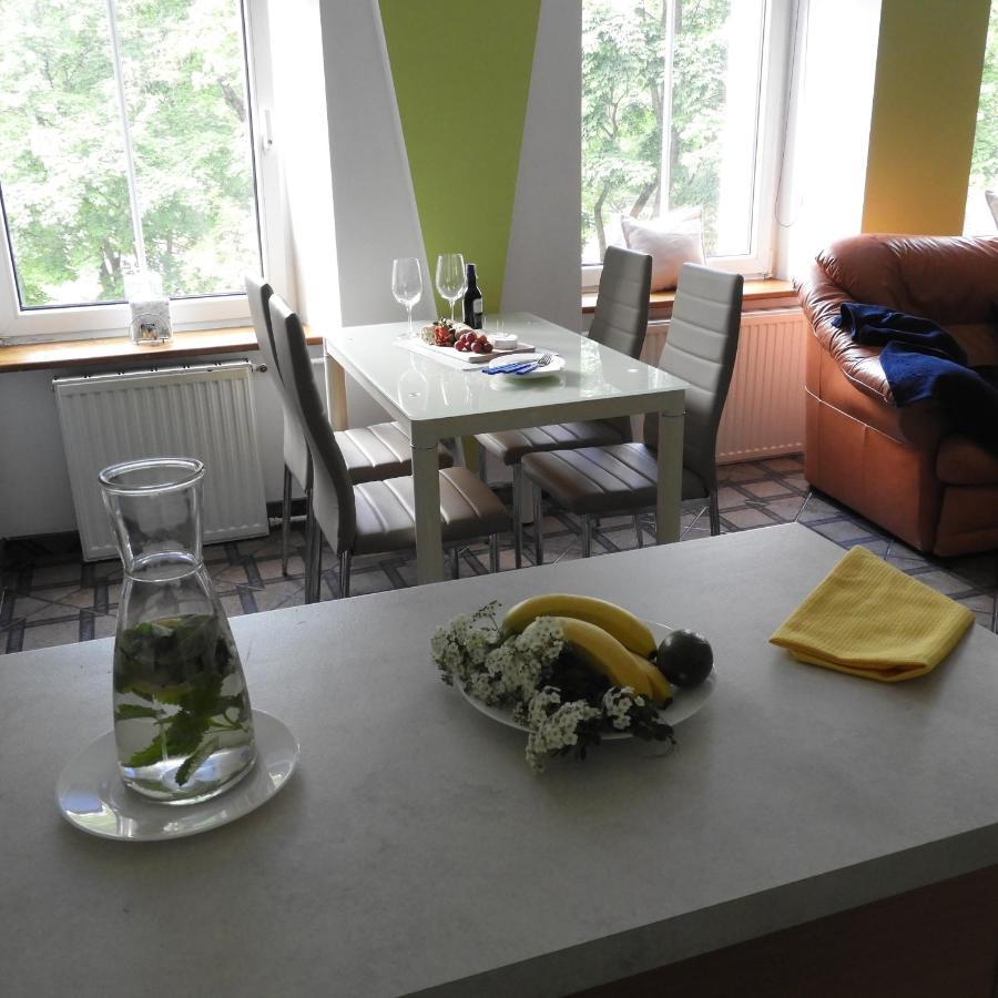 Ferienwohnung Apartament Przy Parku Lötzen Exterior foto